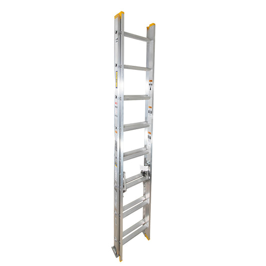 Escalera de extensión tipo III de aluminio con 16 peldaños Surtek