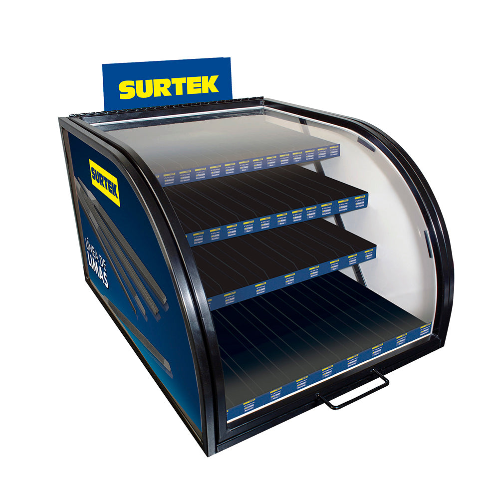 Rack despachador para mostrador para limas 31 x 41.5 x 54.5 cm Surtek