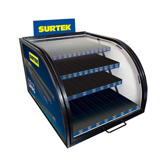 Rack despachador para mostrador para limas 31 x 41.5 x 54.5 cm Surtek