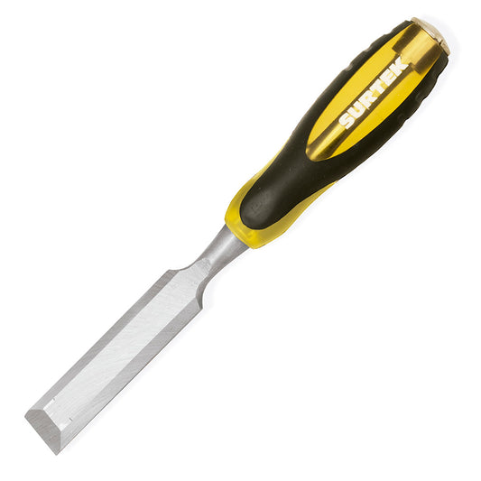 Paquete de 3 piezas de Formón para madera con mango bimaterial 5/8" Surtek