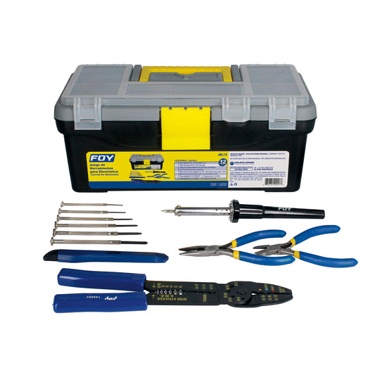 Juego combinado de herramienta para electricista, 12 piezas Foy