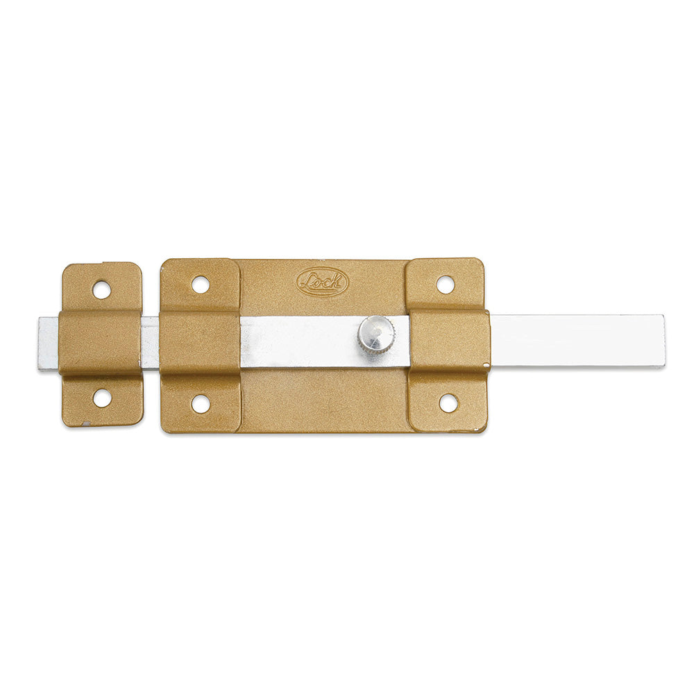 Pasador de sobreponer 5 cm dorado Lock