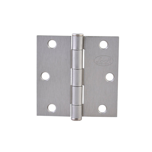 Paquete de 10 piezas de Bisagra cuadrada perno suelto de acero níquel satinado 2" x 2" Lock