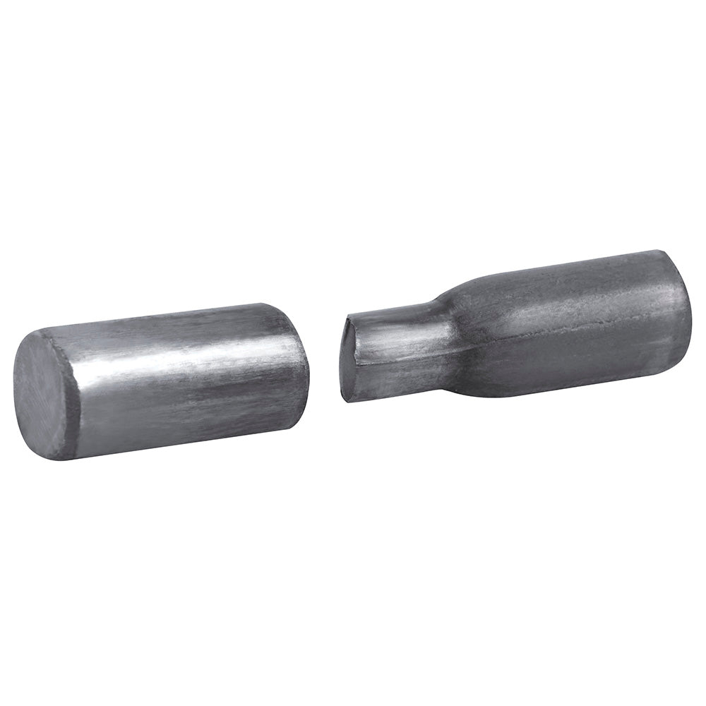 Paquete de 20 piezas de Bisagra tubular 5/8" natural, para puertas y ventanas metálicas Lock
