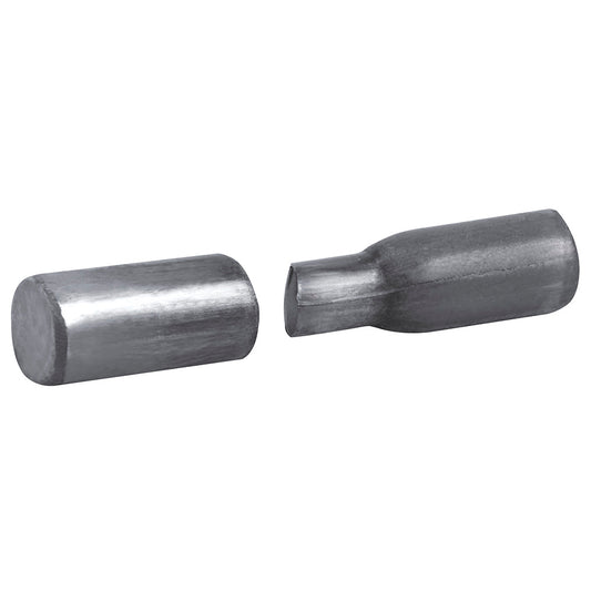 Paquete de 20 piezas de Bisagra tubular 5/8" natural, para puertas y ventanas metálicas Lock