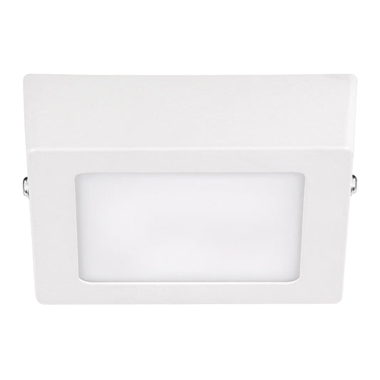 Luminario de LED de sobreponer cuadrado 6 W, luz fría Surtek