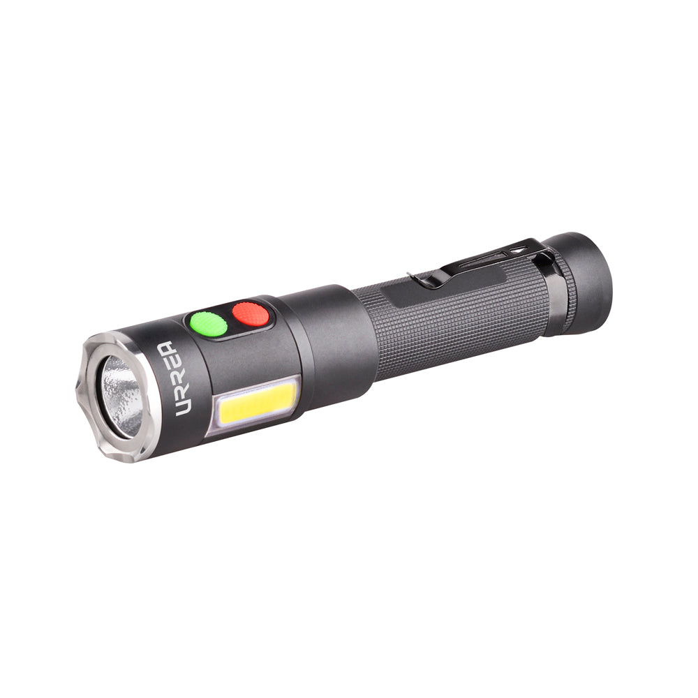 Linterna de LED recargable con alarma de 600 lm Urrea