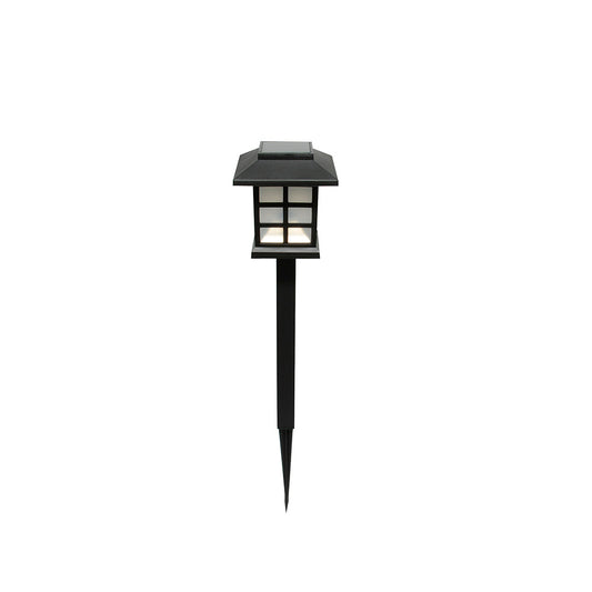 Luminario de LED estaca recargable solar tipo oriental Surtek