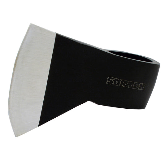 Paquete de 4 piezas de Hacha media labor con cabeza forjada en acero sin mango, 3 Lb Surtek