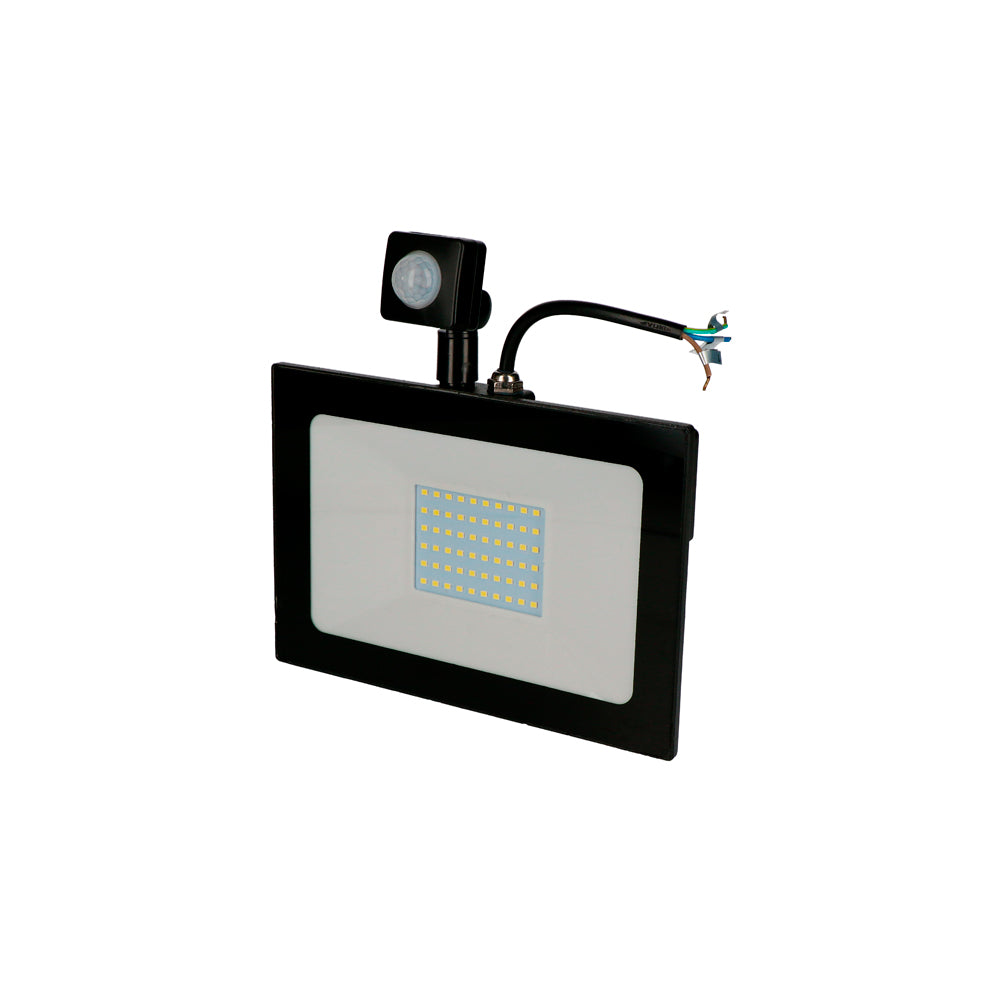 Reflector de LED SDM delgado con sensor 50 W de 4,000 lm Surtek