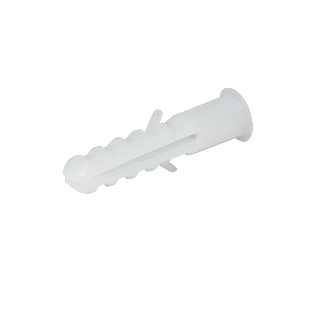 Taquete blanco 1/4", 25 piezas Surtek