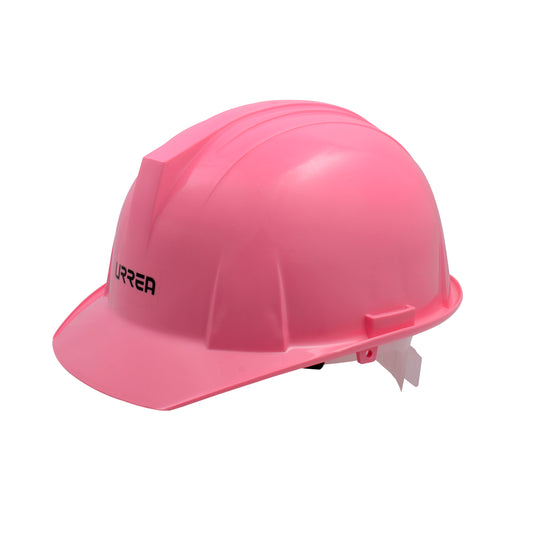 Casco de seguridad con ajuste de intervalos, color rosa Urrea