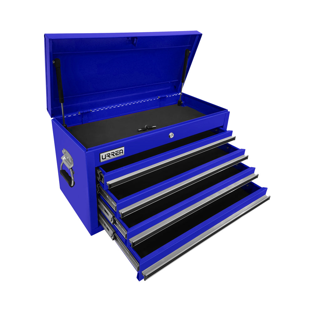 Gabinete superior 4 gavetas 27" azul serie X Urrea